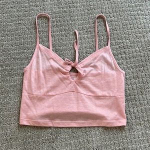 Pink tank top